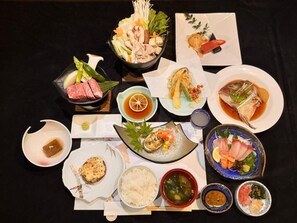 Basic Triple Room | Food and drink - Yufuin Ryokan Yufumomiji (Kawakita Yufuin-cho Yufu-shi)