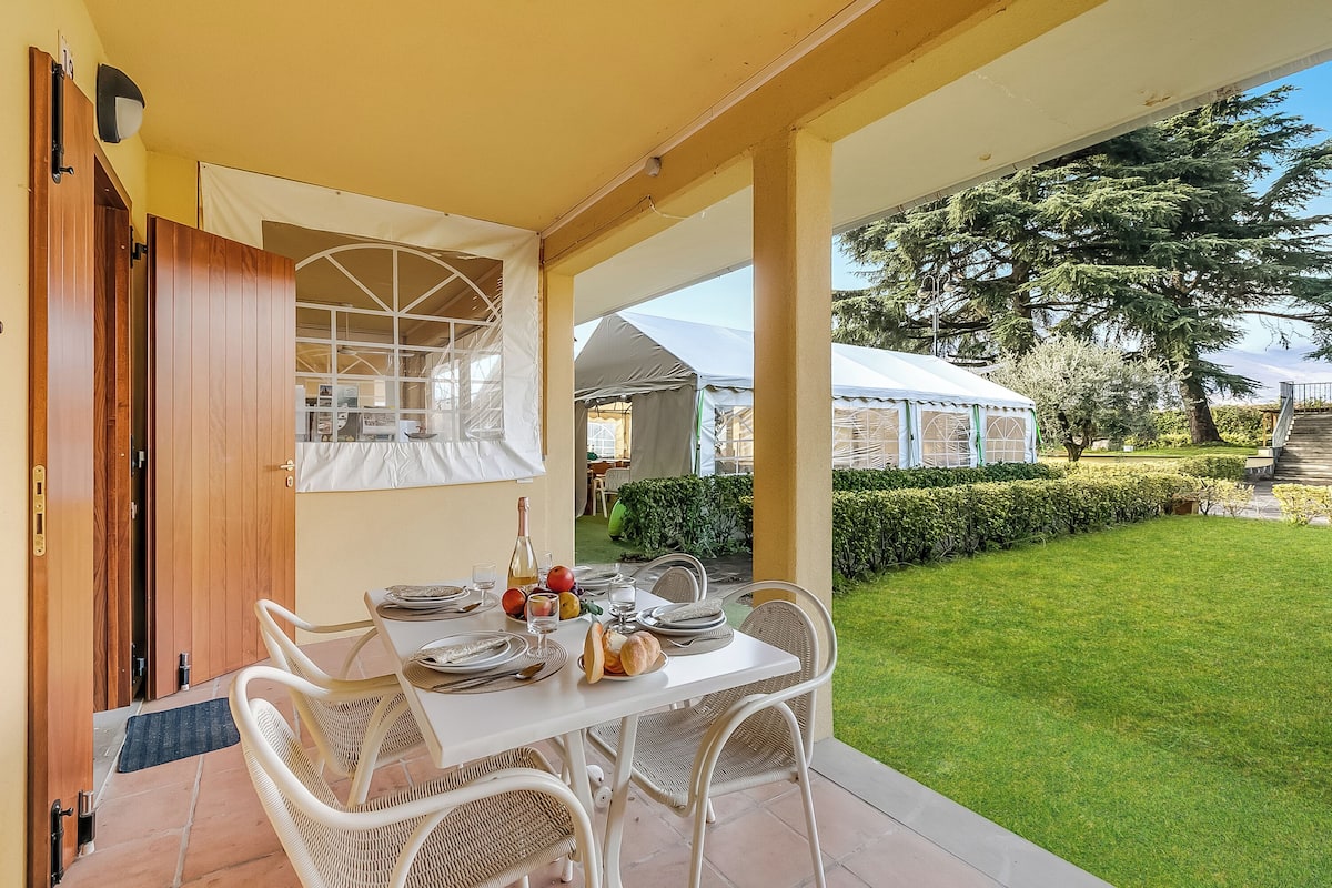 Family Apartment, Multiple Bedrooms (Residence La Perla With Garden) | Terrace/patio