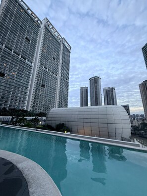 Pool - Novotel Suites Acqua w/ City View (Mandaluyong City)