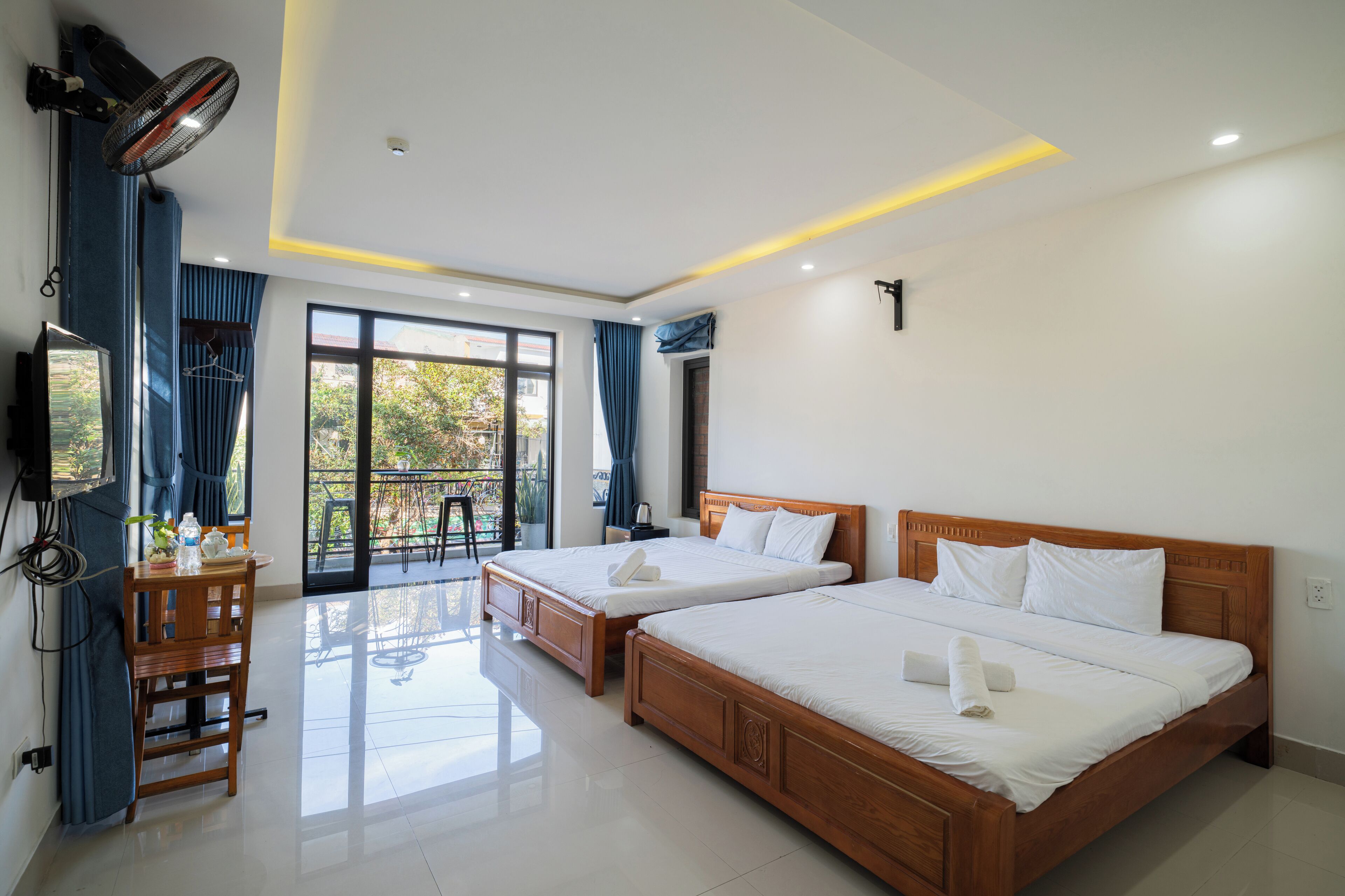 Deluxe Quadruple Room, Balcony, Garden View | Free WiFi