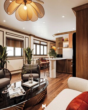 Quang cảnh nhìn từ nơi lưu trú