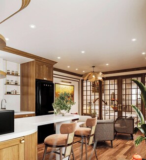 Studio Suite Premier, pemandangan kota | Tempat makan