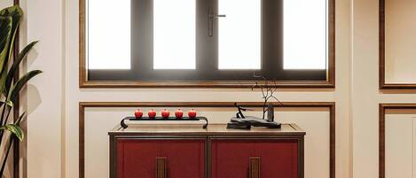 Suite estudio Premier, vista a la ciudad | Interior