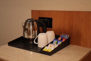 Tremannsrom – standard | Kaffe og/eller kaffemaskin