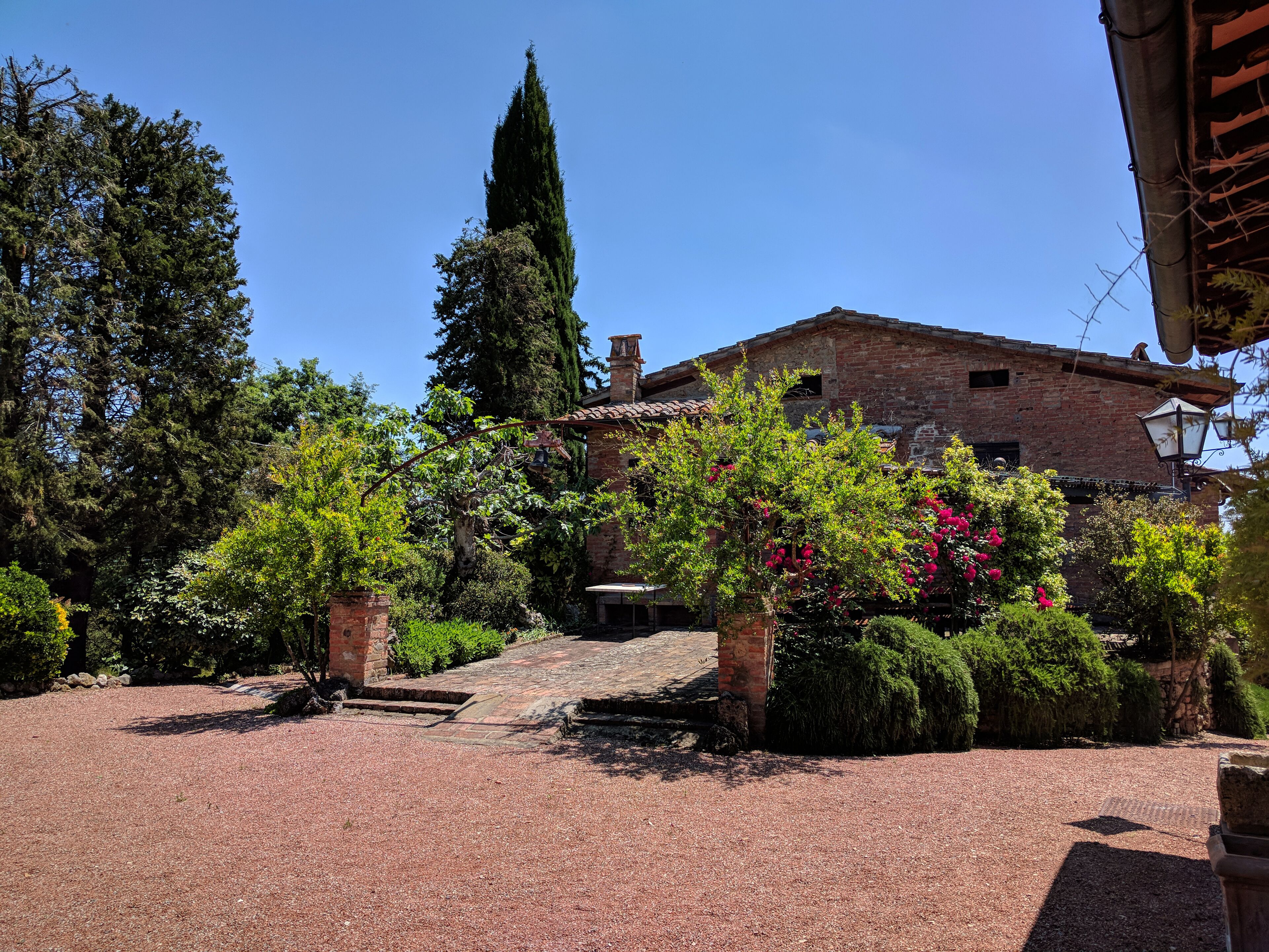 Fassade der Unterkunft