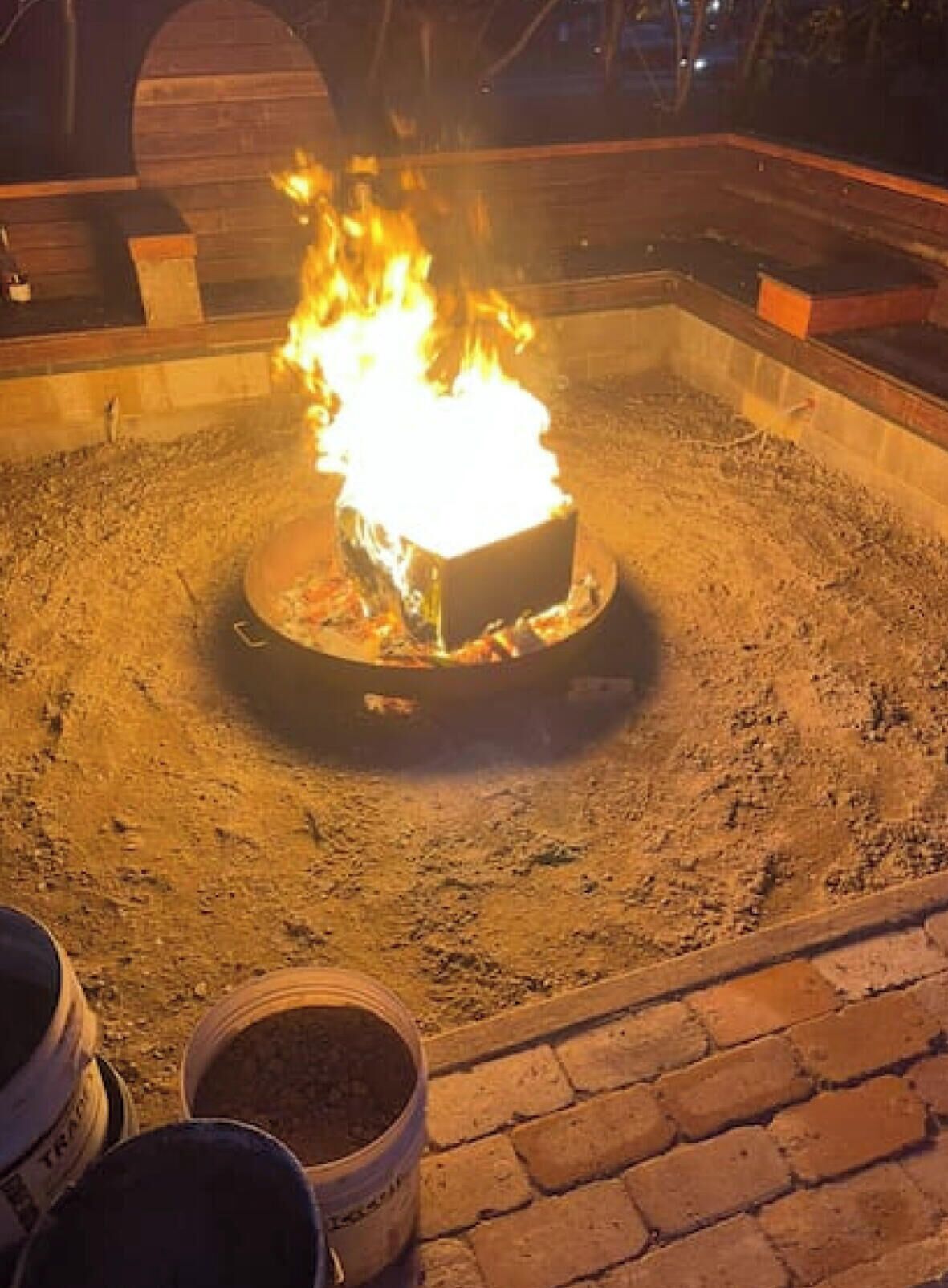 Enceinte de l’hébergement