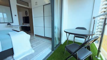 Căn hộ, ban công, quang cảnh thành phố