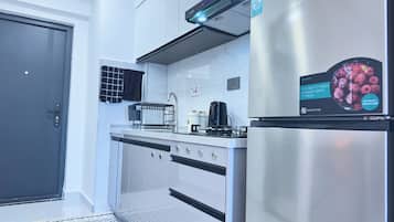 Căn hộ, ban công, quang cảnh thành phố | Bếp riêng