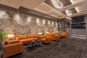 Sala de estar en el lobby