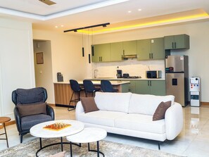 Living area - Norden Suites (Mombasa)