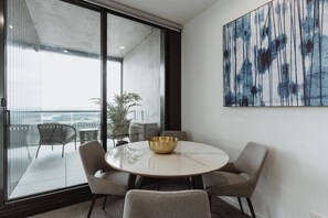 Dining - Panoramic Lake View 2-Bed with Pool, (Belconnen)
