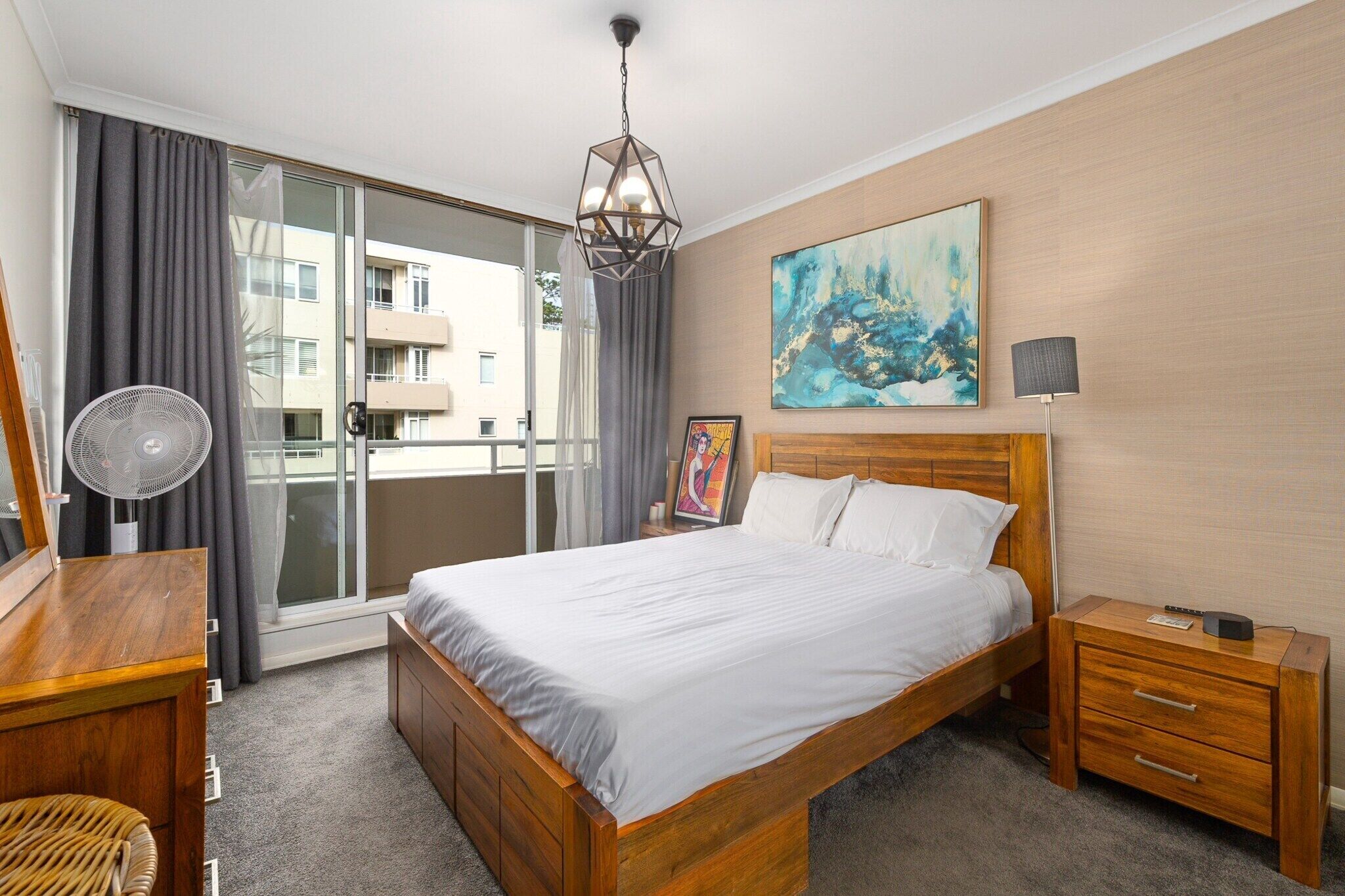 1 bedroom, desk, iron/ironing board, Internet
