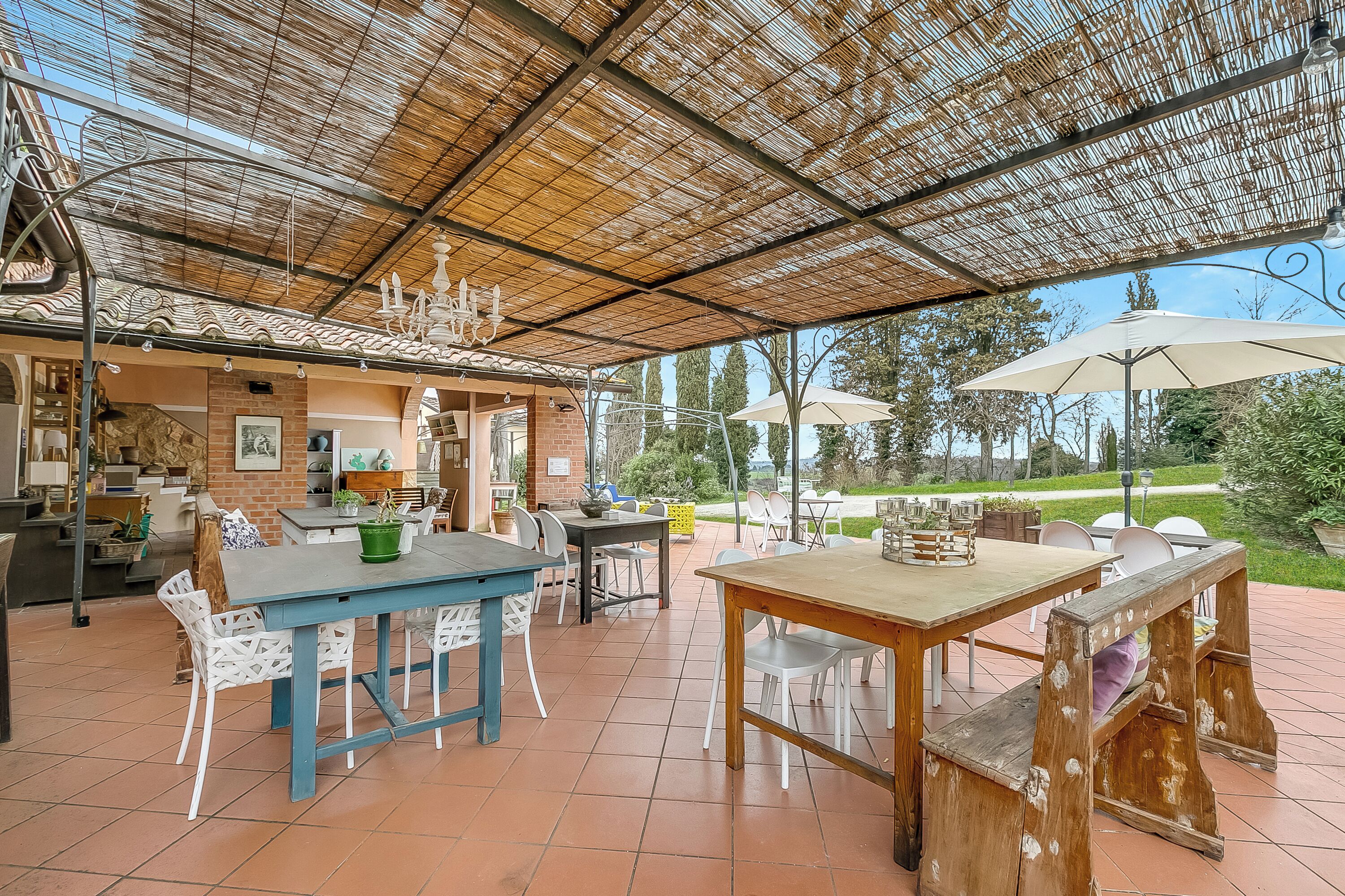 Familienapartment, Mehrere Schlafzimmer, Bergseite (Torre Rasa 5 Casciaio) | Esszimmer