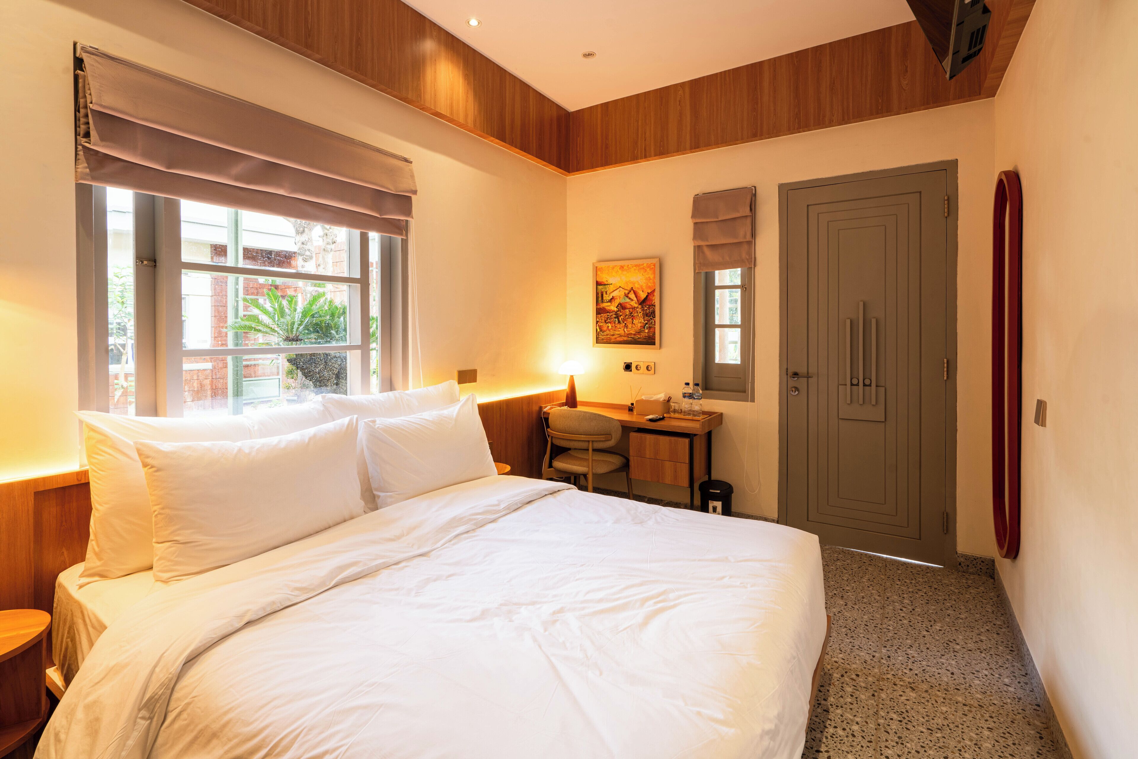 Habitación doble superior, 1 cama doble, no fumadores | Escritorio, tabla de planchar con plancha, wifi gratis