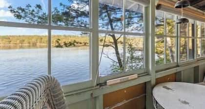 1920s Riverfront Cottage – Historic Maine Charm