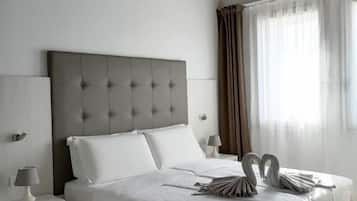 Chambre Double Deluxe, vue cour intérieure