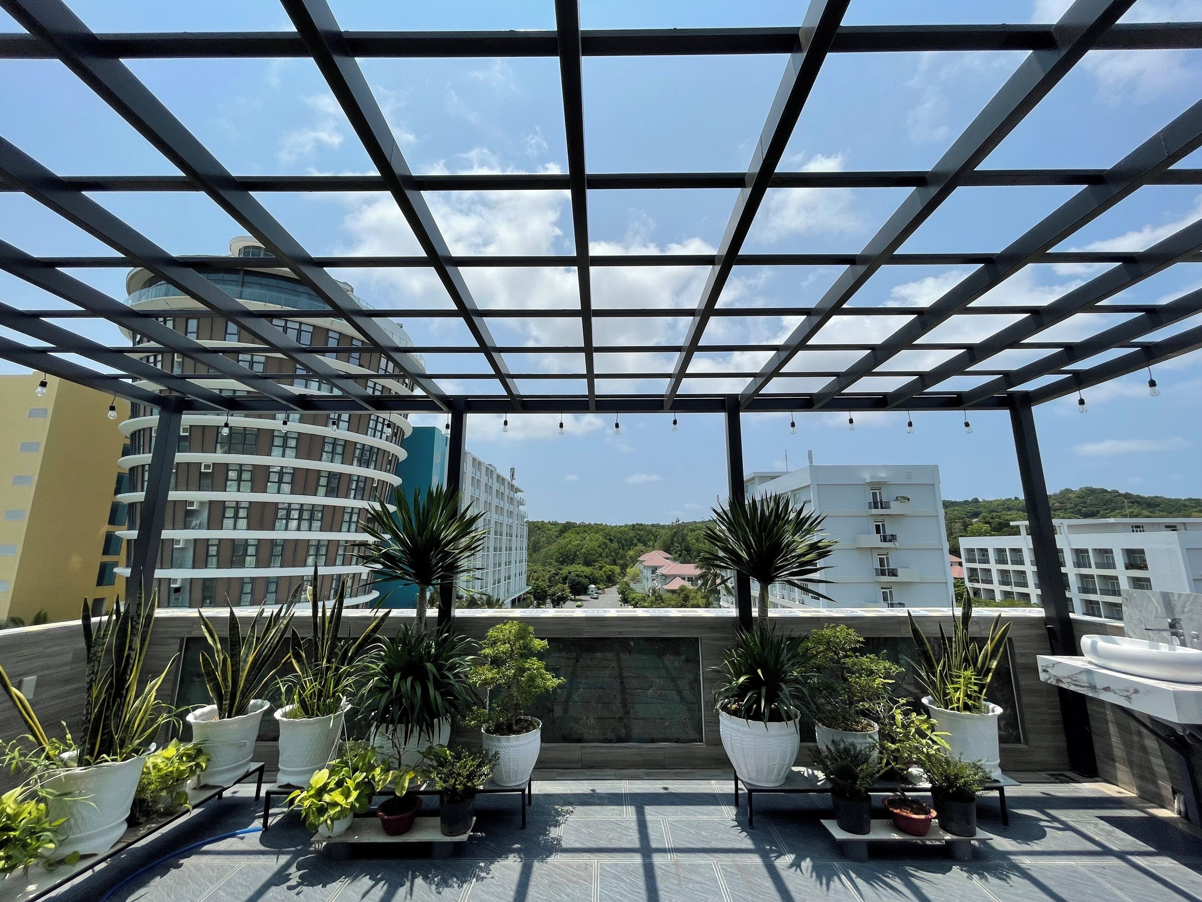 Phòng đôi Executive, quang cảnh thành phố | Hiên