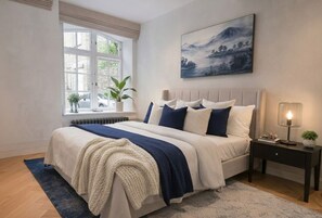 2 bedrooms - Serene 3-Bed Retreat for 6 - Elegant Central Home (London)