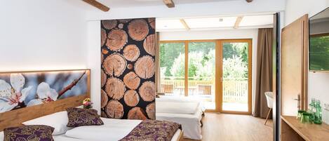 Chambre Quadruple, balcon