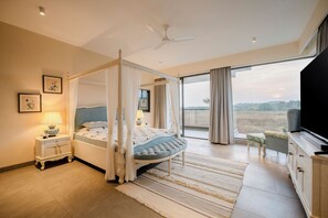 Deluxe Room | Premium bedding, down duvets, memory-foam beds, individually decorated - Staymaster Casa D'amaaya 4BR- Pool (Anjuna)