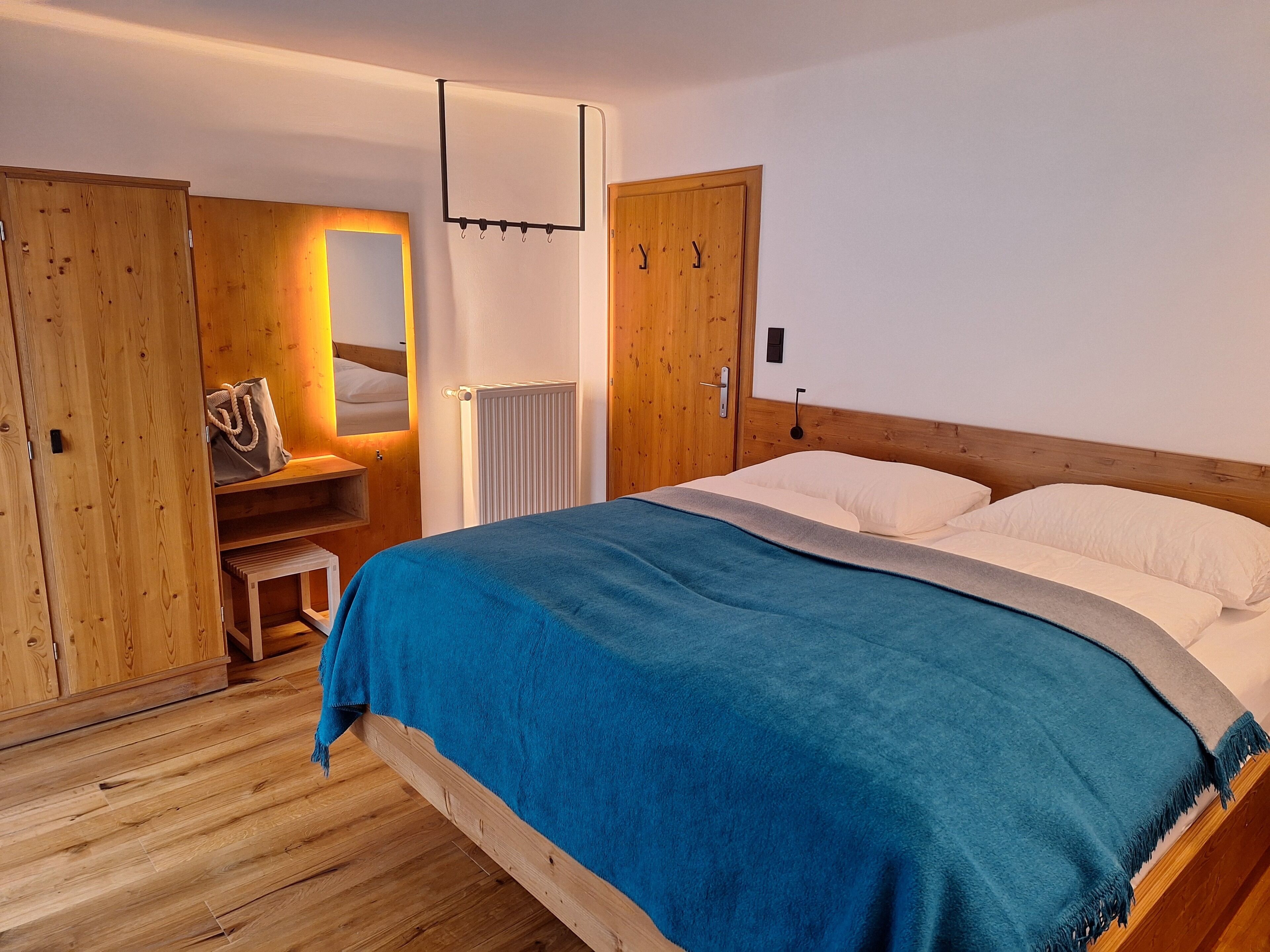 Comfort appartement, uitzicht op bergen