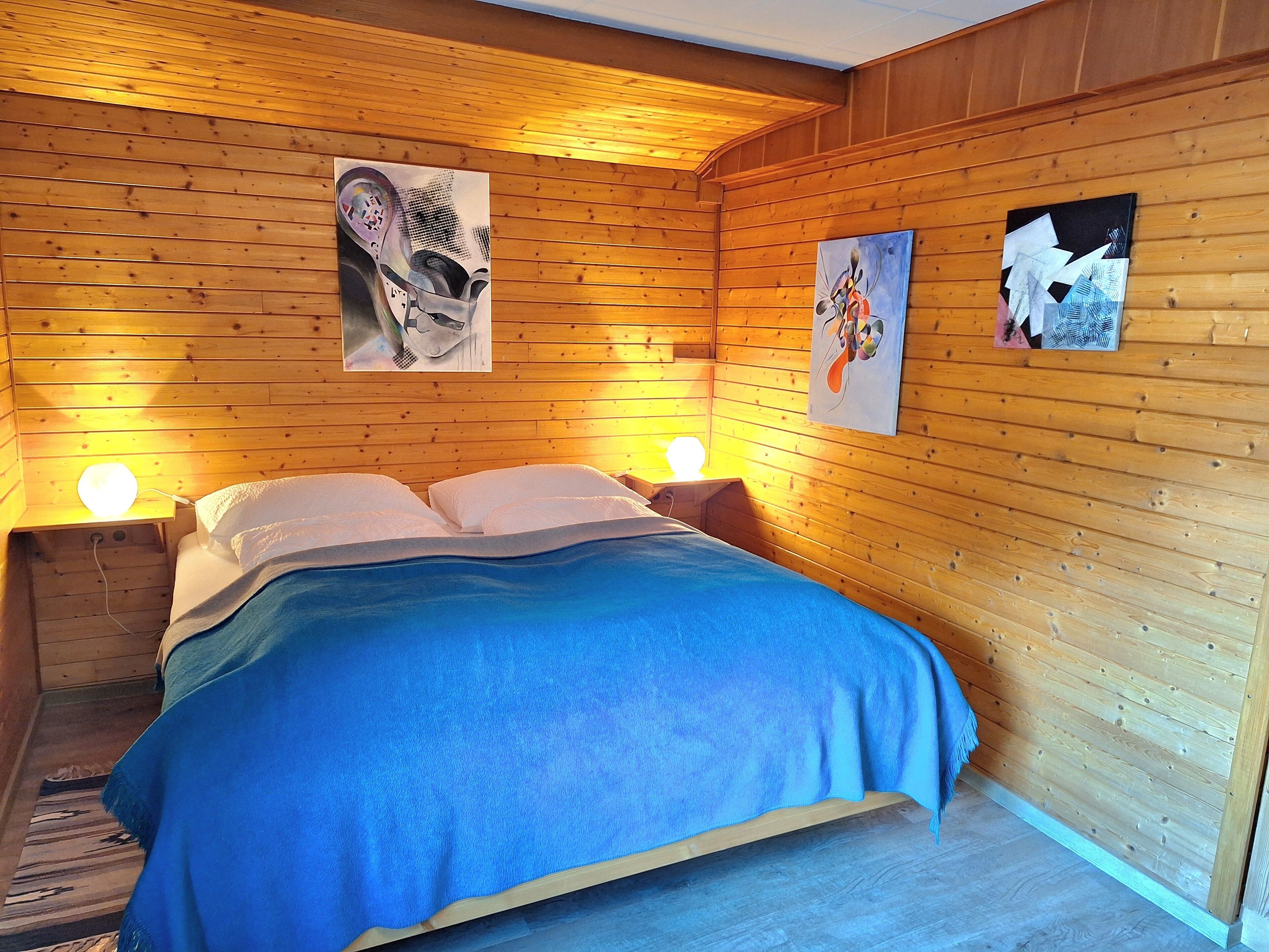 Klassiek appartement, uitzicht op bergen