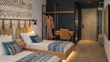 Chambre Majestueuse Double ou avec lits jumeaux | Draps fournis