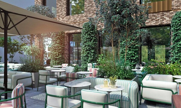 Courtyard - Belle Guldsmeden (Aarhus)