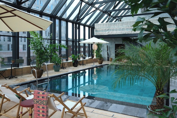 Piscine couverte