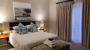 Deluxe Double Room, Non Smoking, Patio | In-room safe, individually decorated, individually furnished, desk