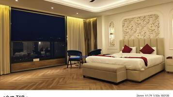 Familierom, fjellutsikt