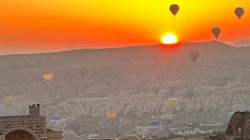 Uitzicht vanuit accommodatie