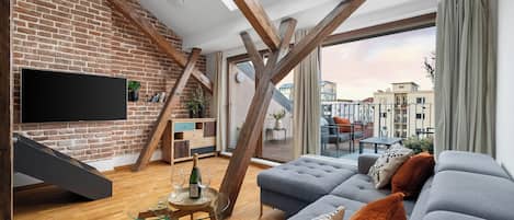 슈피리어 아파트, 시내 전망