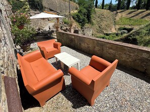 Terrace/patio - Valentina apartment, at il Mulino Torrigiani (Capannori)