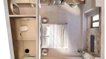 Deluxe Room, City View | Floor plan