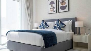 Luksus-lejlighed - balkon - byudsigt