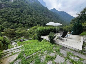 Terrace/patio - Paradise in Verzasca (Verzasca)