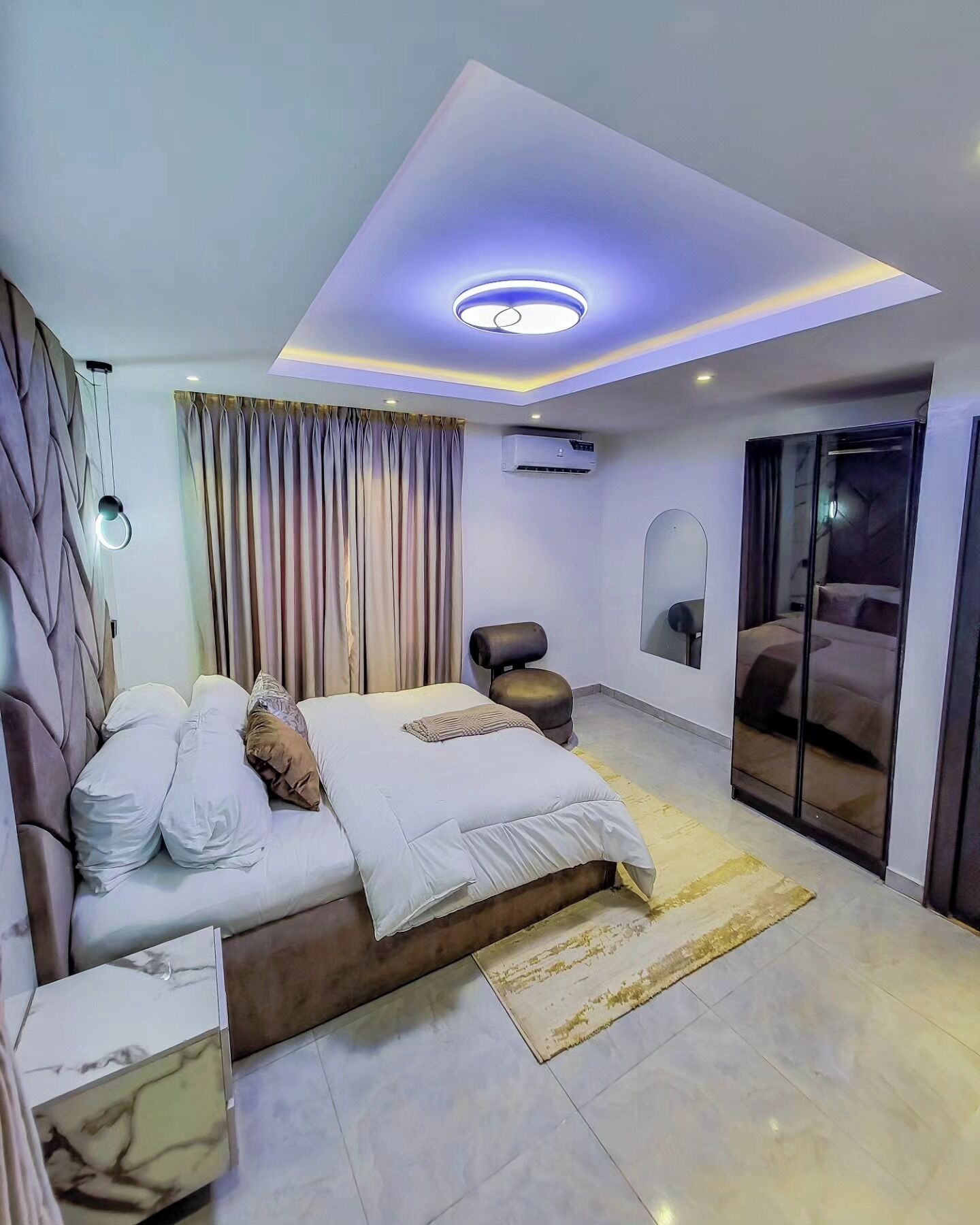 Economy-Apartment, Balkon, Stadtblick