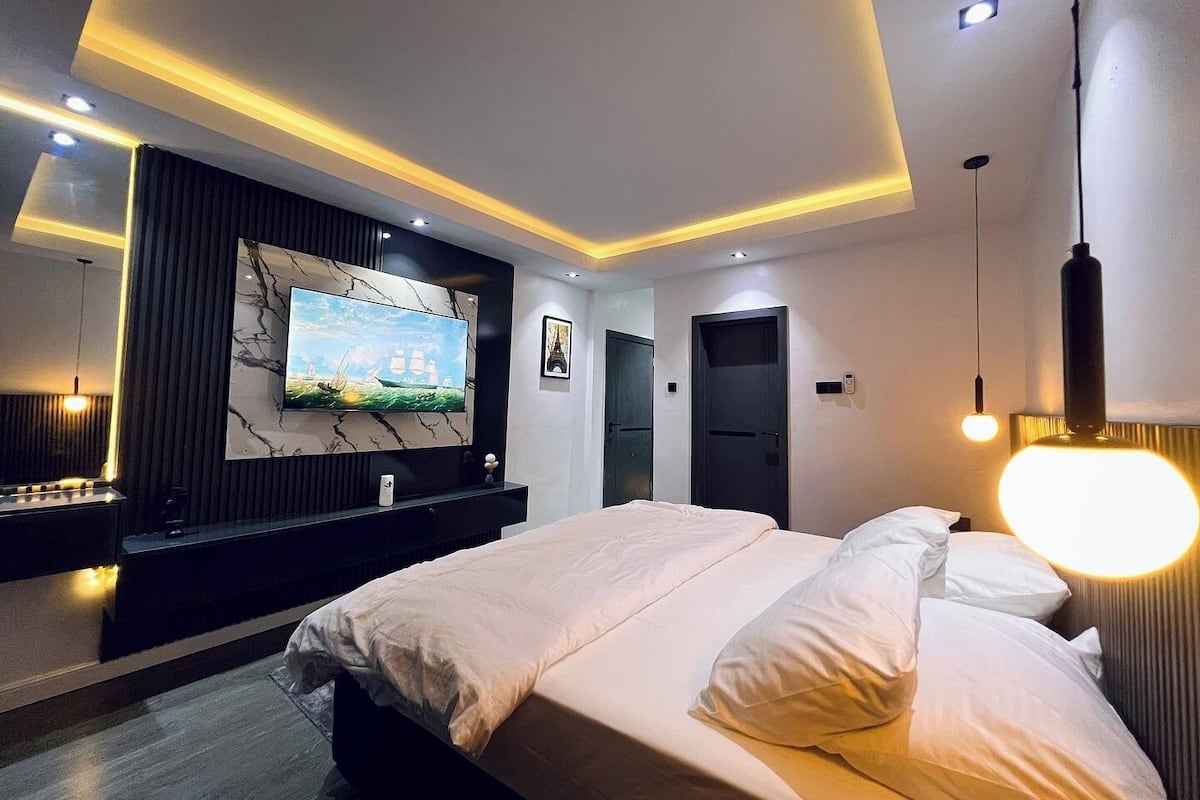 Economy-Apartment, Balkon, Stadtblick