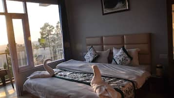 Dobbeltrom, balkong, dalutsikt