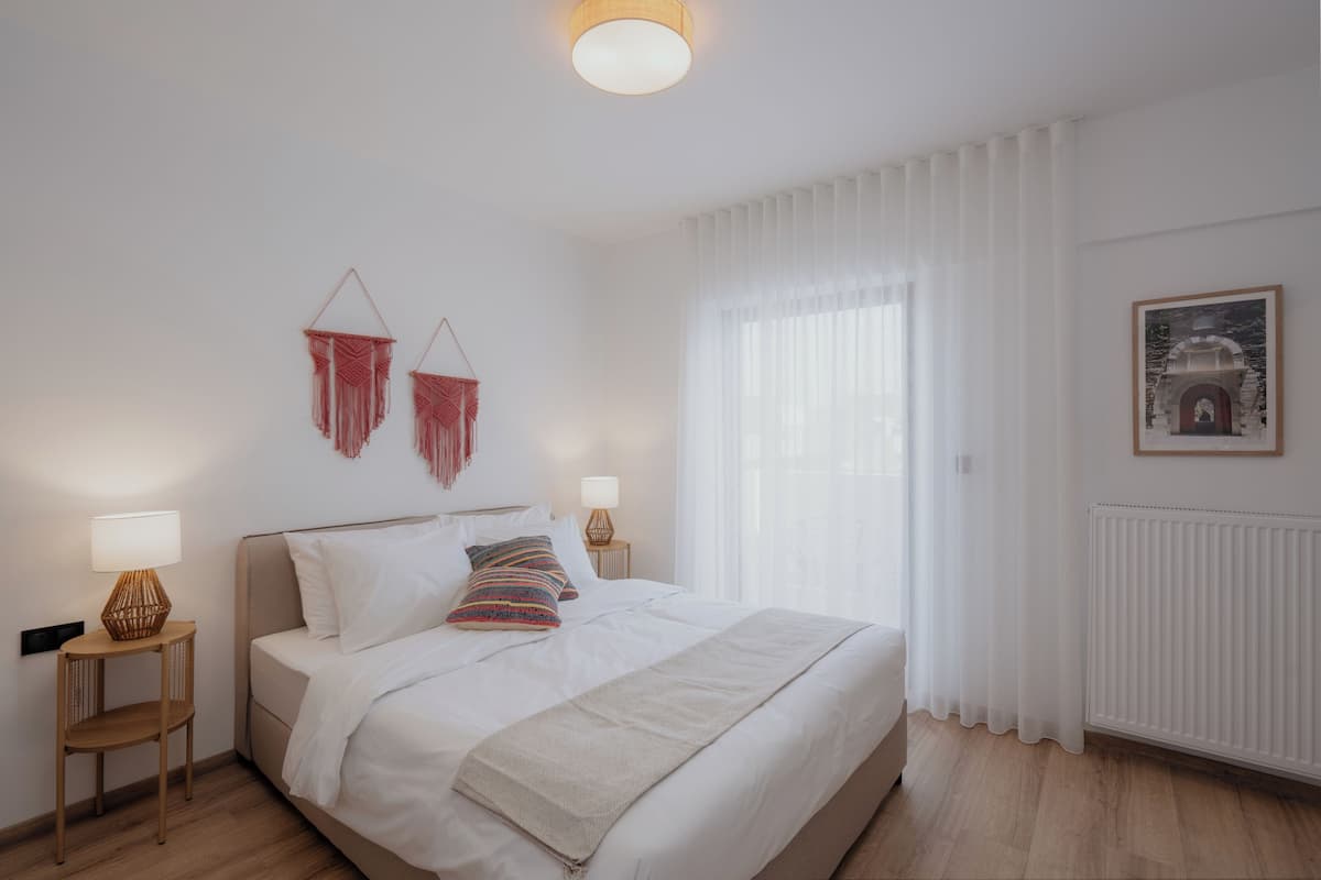 ซูพีเรียอพาร์ทเมนท์, 2 ห้องนอน, ปลอดบุหรี่, ระเบียง