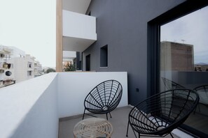 Appartement supĂ©rieur, 2 chambres, non-fumeur, balcon | Terrain de lâhĂ©bergement