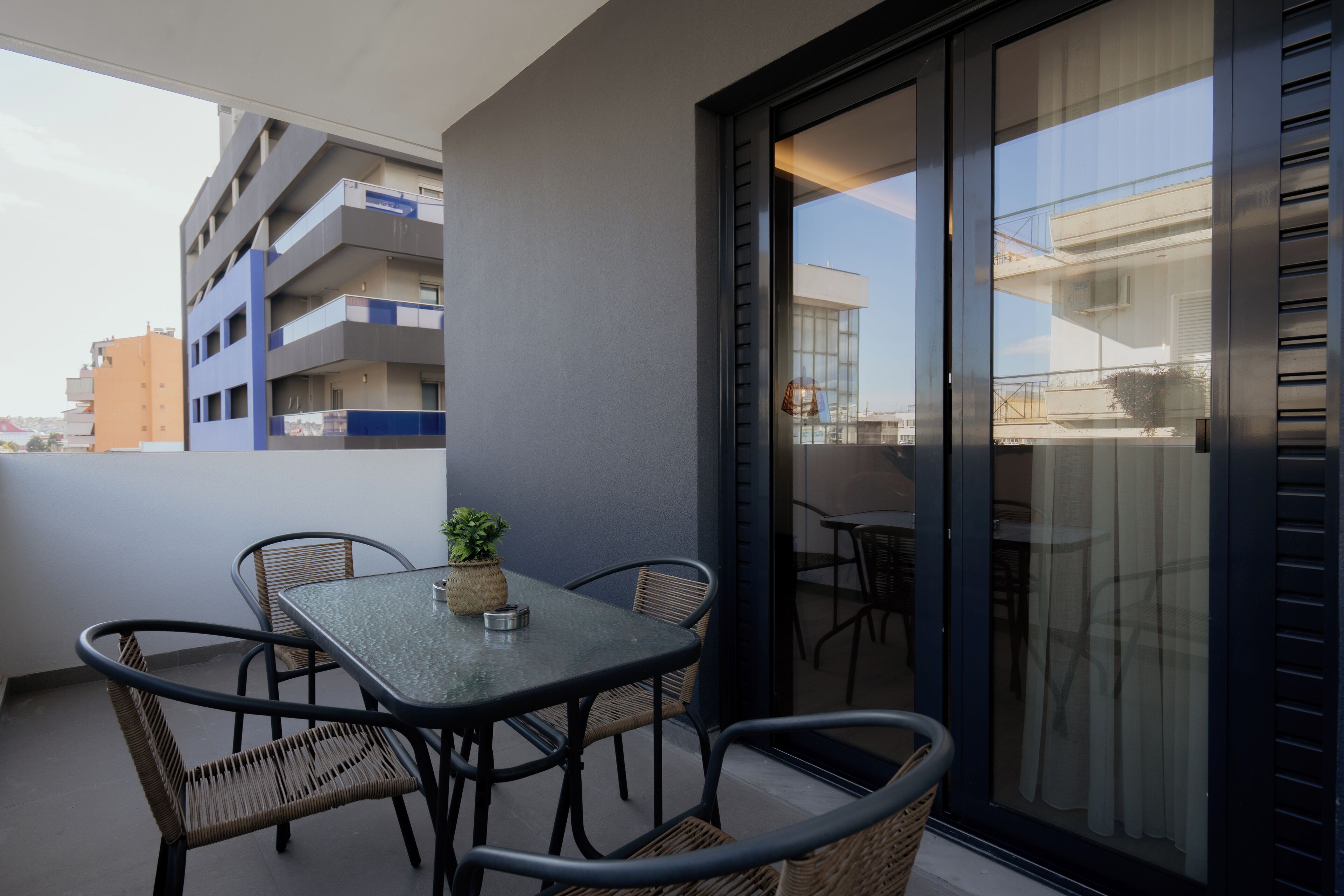 Appartement Supérieur, 2 chambres, non-fumeurs, balcon | Terrasse/Patio