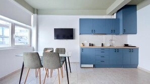 Private kitchen - Modern Comfort N' City Vibes Apartment. (Athens)