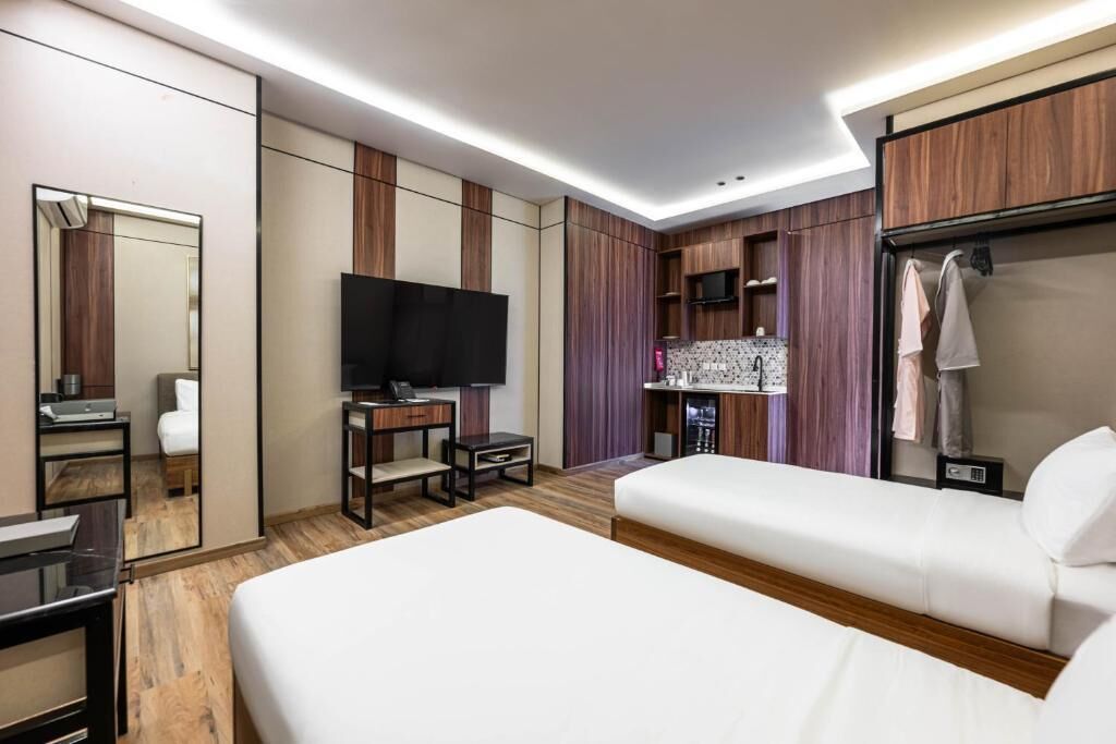 Kahden hengen standard-huone (kaksi sänkyä)