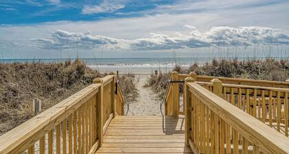 15% off 3-7 nights thru Aug. 2BR OF condo in Cherry Grove. Peaceful getaway!