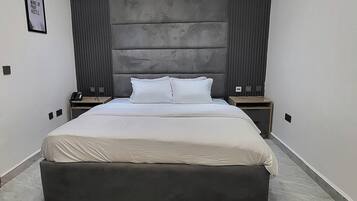 Apartemen Ekonomi, balkon, pemandangan kota