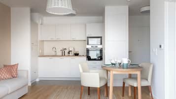 Apartemen Deluks, 1 kamar tidur | Dapur pribadi | Mesin espresso dan ketel listrik