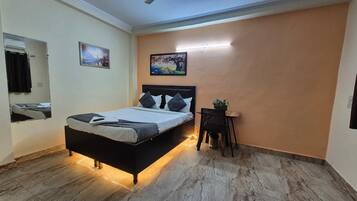 Deluxe tweepersoonskamer, uitzicht op de stad