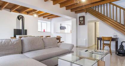 Maison Normande proche des plages avec jardin privé et parking